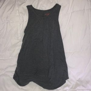 Grey Workout Tank Top